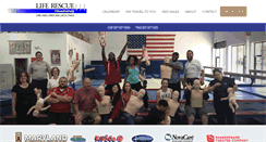 Desktop Screenshot of liferescuetraining.com